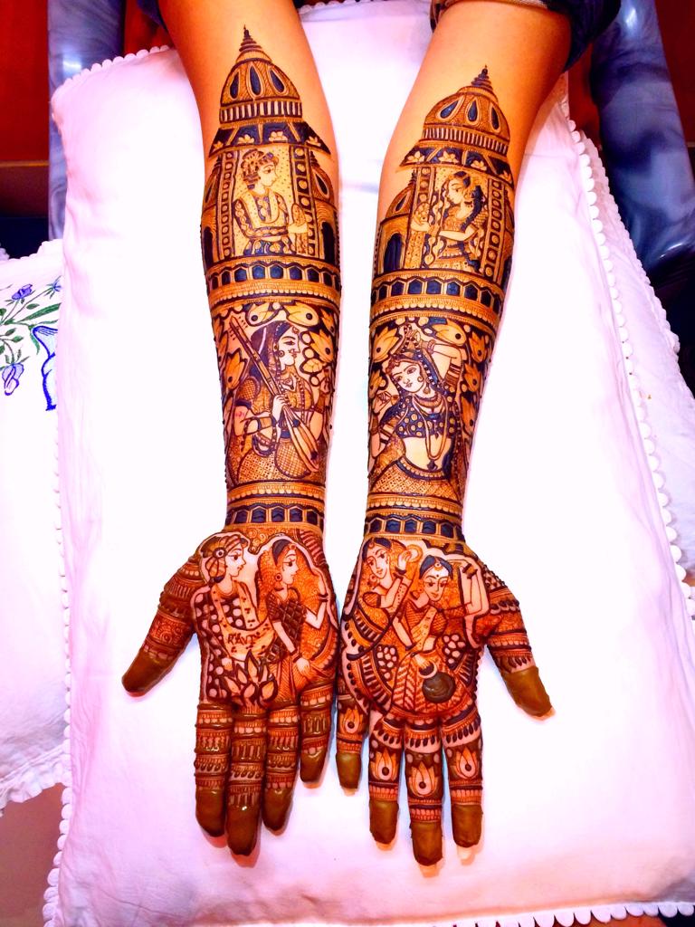 bridal mehndi in Agra